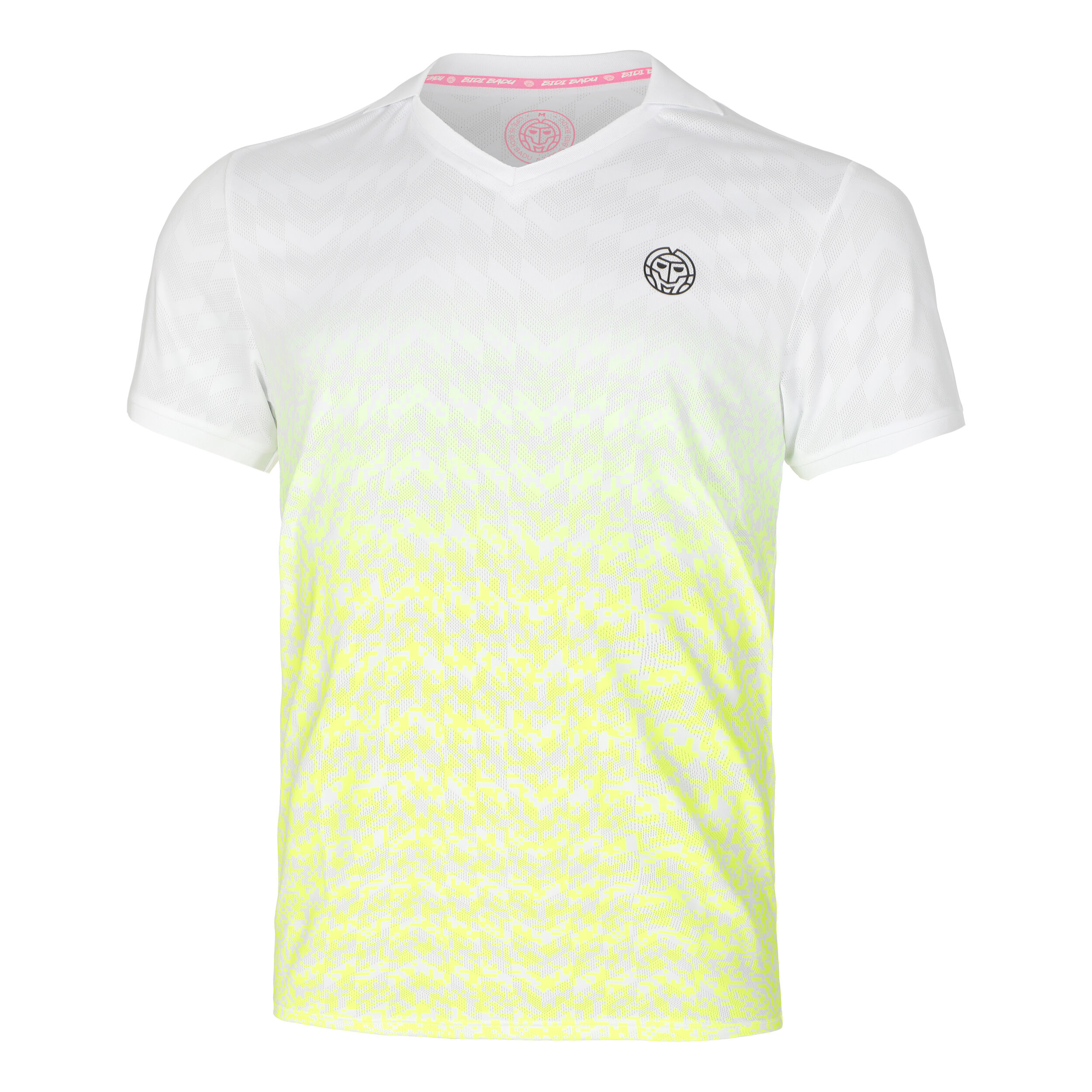 Tano Tech Polo Special Edition Herren - Weiß, Neongelb