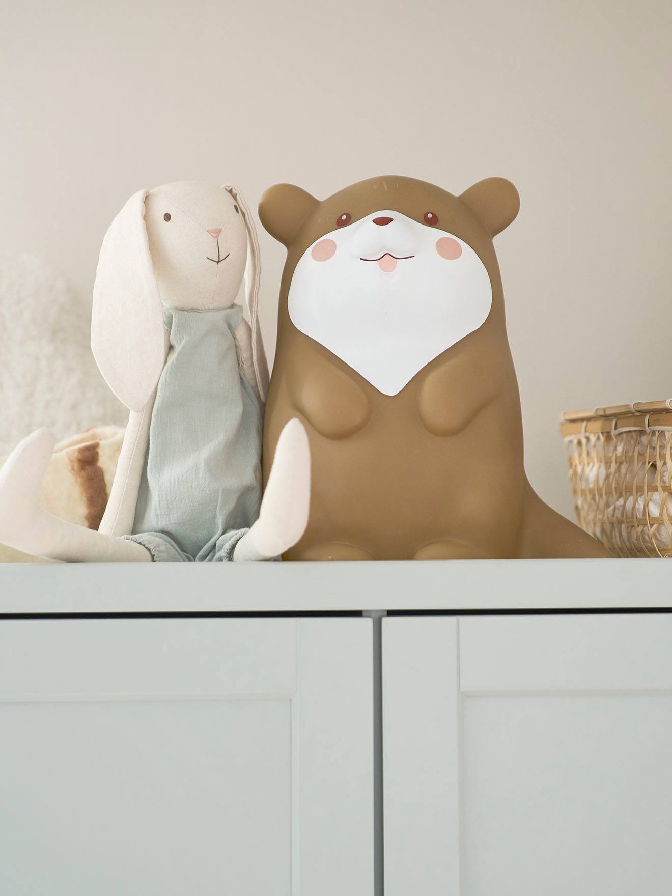 Veilleuse Loutre blanc