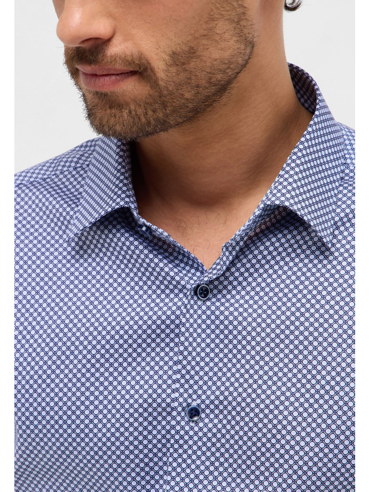 Eterna Hemd SLIM FIT in blau günstig kaufen