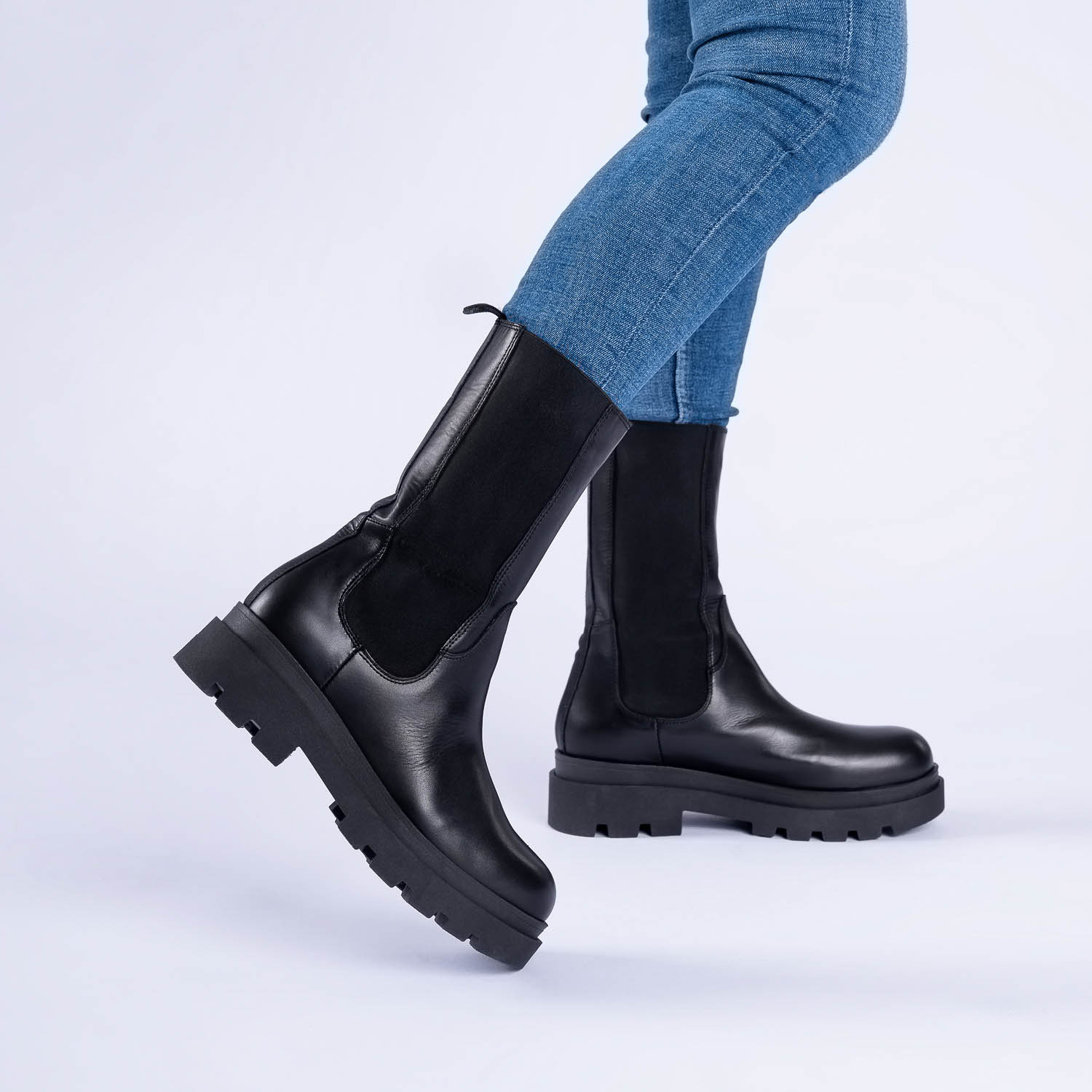 Palado Elba, Chelsea Boots, Damen, Schwarz
