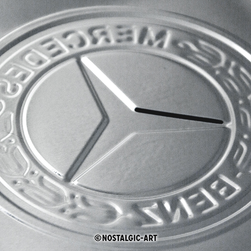 Nostalgic Art Retro Blechschild 30x40cm, Motiv "Mercedes-Benz Garage", 1 Stück - ATU