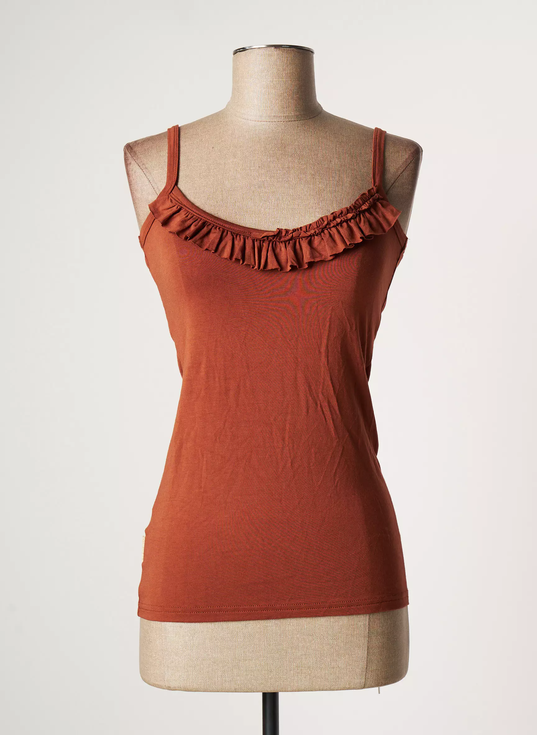 Bohemia Debardeurs Femme couleur marron