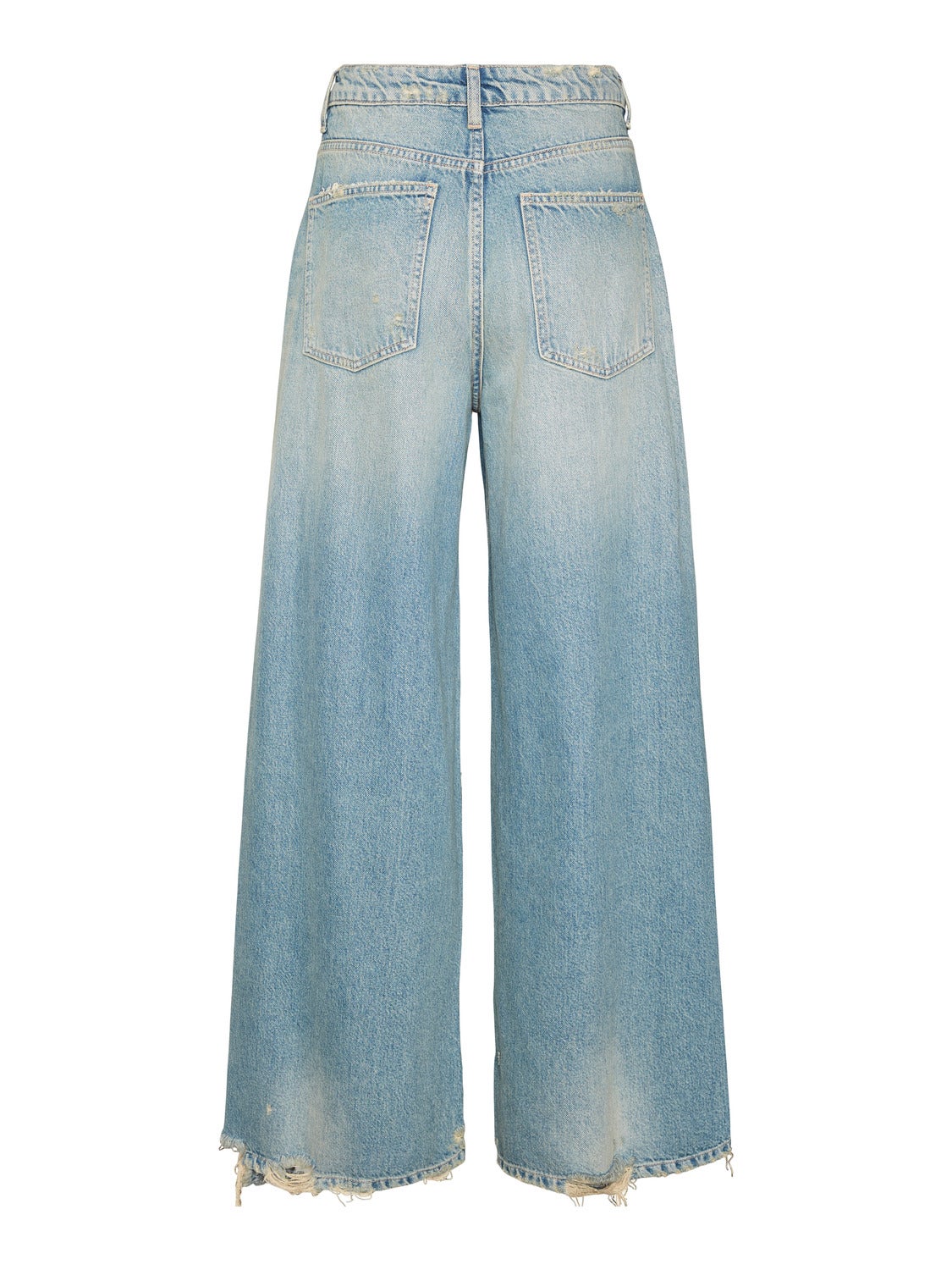 VMROWAN Hohe Taille Weit geschnitten Jeans