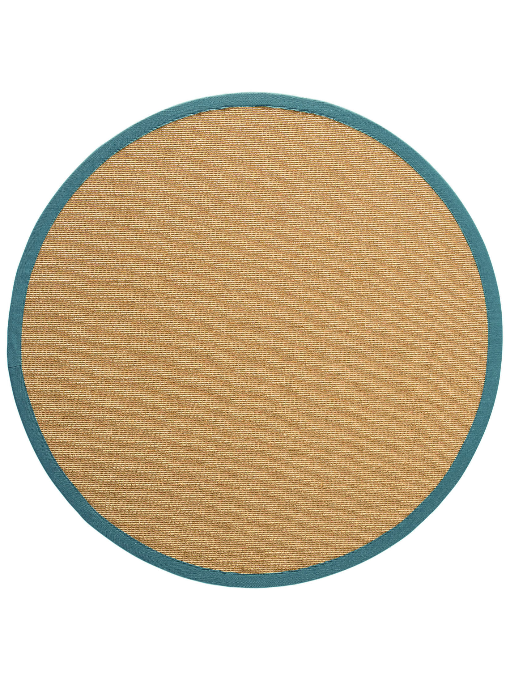Aruba Nature Sisal-Teppich, Petrol