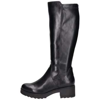 Marco Tozzi Langschaftstiefel in schwarz