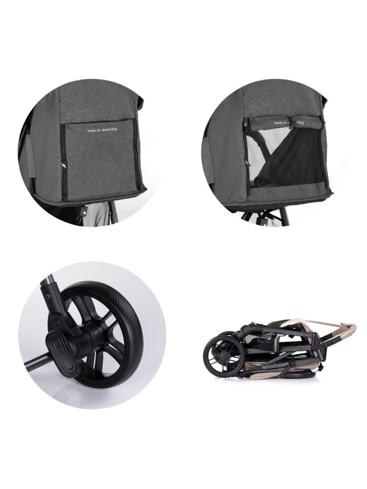Chipolino Kinderwagen Sparkle Buggy in natur günstig kaufen onesize