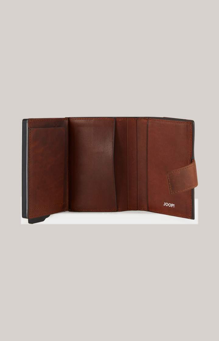 Geldbörse Loreto C-Three E-Cage in Cognac-Braun