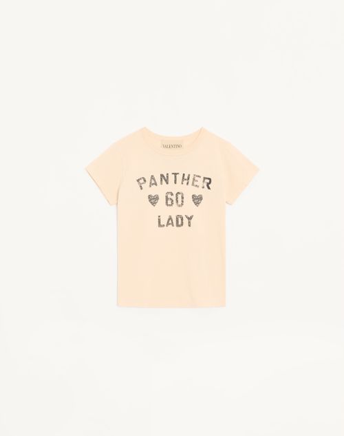 Camiseta de algodão estampada
