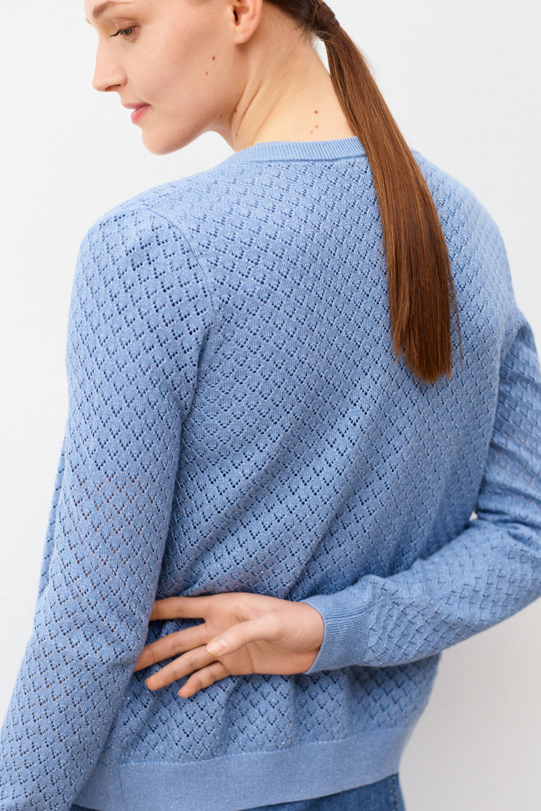 pull cesario denim stone femme