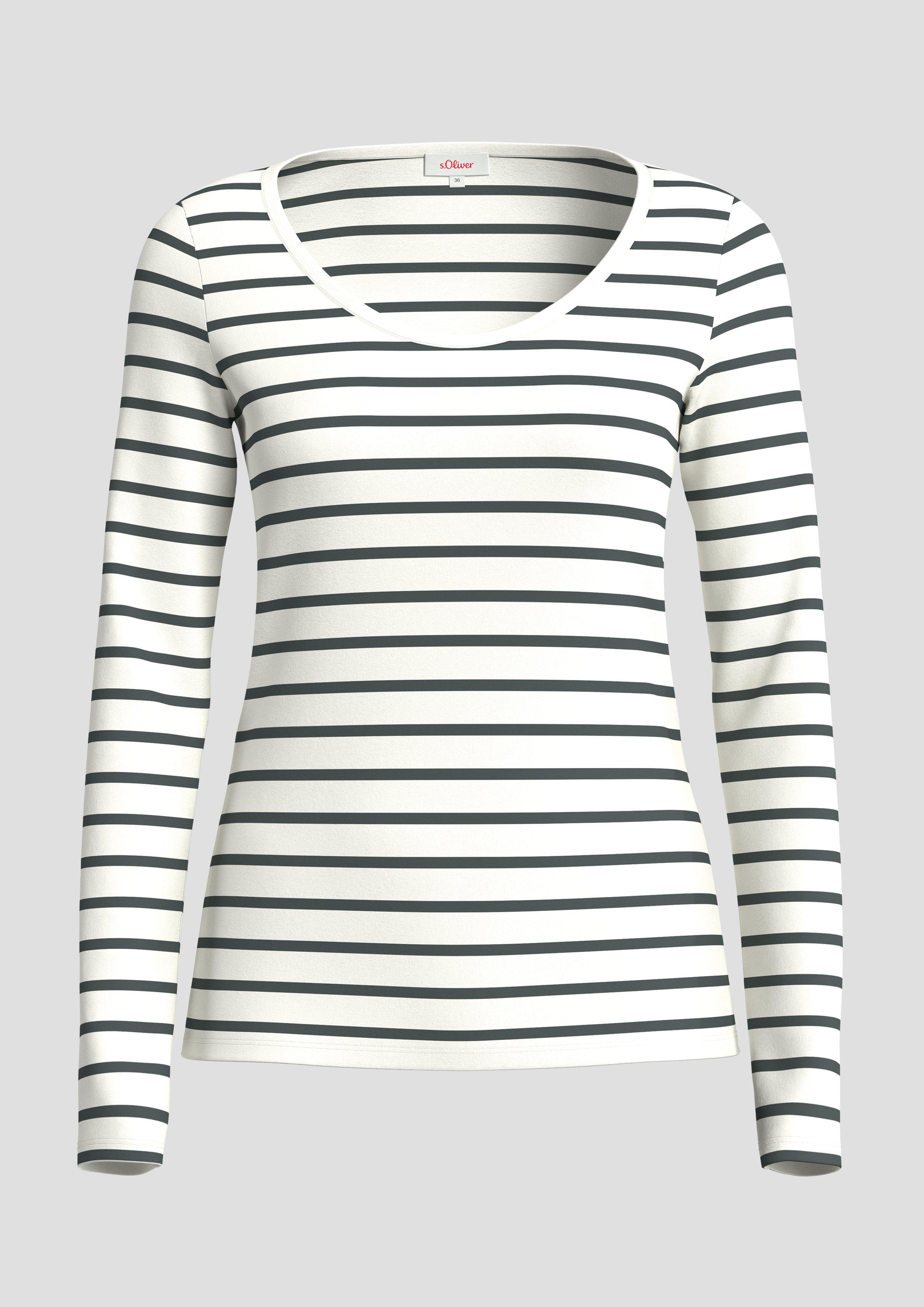 Longsleeve aus Baumwollstretch  2138264-79H2