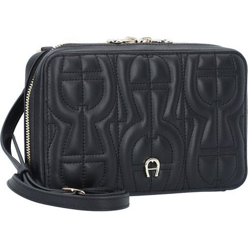 AIGNER Fashion Clutch Tasche Leder 20 cm