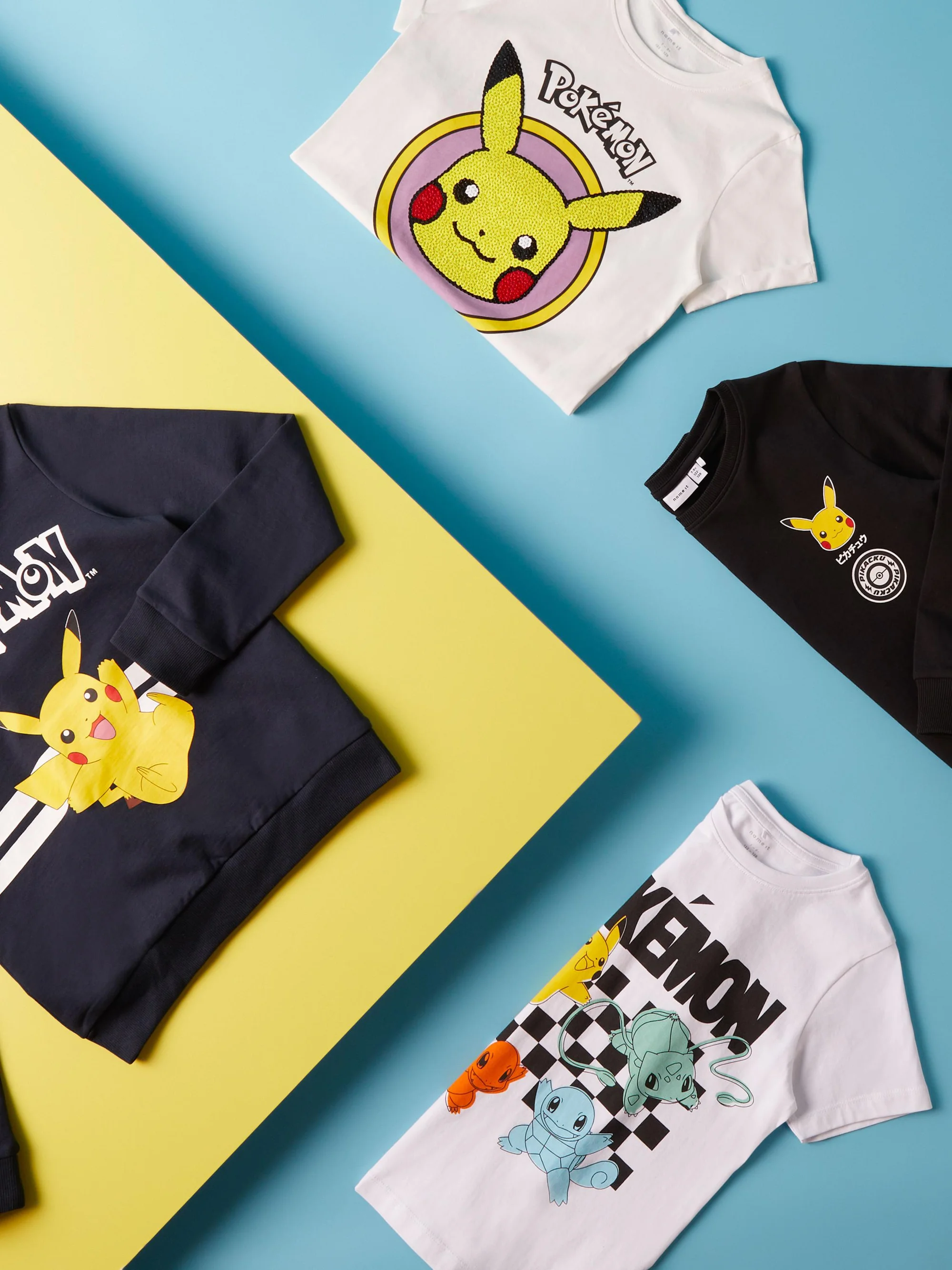Name it NKFJUNNA POKEMON SKY UNISEX - Camiseta con estampado