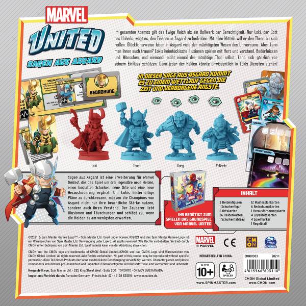 Marvel United - Sagen aus Asgard (Erw.)
