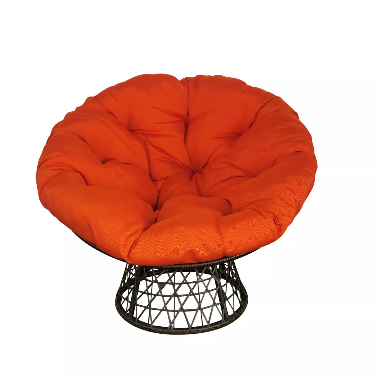 Happy Home Happy Home Moon Chair Rattansessel Sitzsessel orange/rot