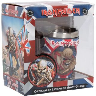 Iron Maiden Shot Glass 7cm