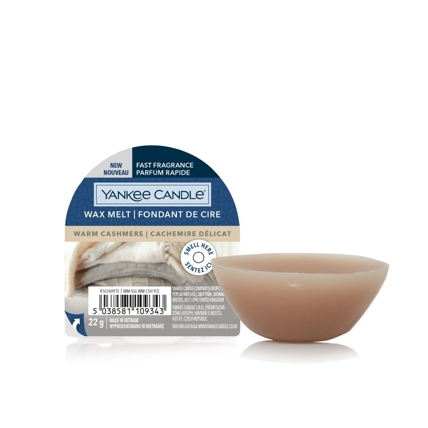 Mirisna svijeća Wax Melts Topli kašmir