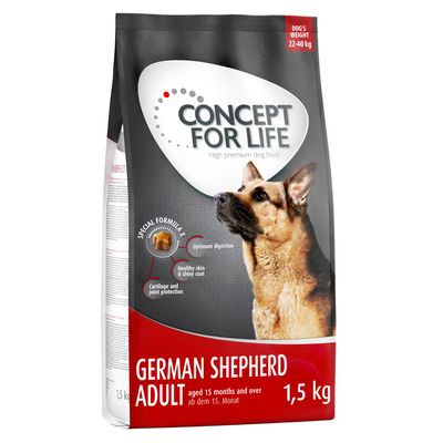 4 x 1 kg / 1.5 kg Concept for Life zum Sonderpreis!