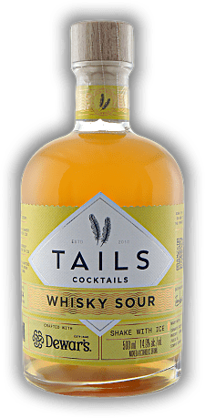 Tails Cocktails Whisky Sour Tails Cocktails Whisky Sour Trinkfertiger Cocktail. 0,5	 Liter - Vol 14,9%