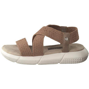 Bugatti Jersey Sandale in beige