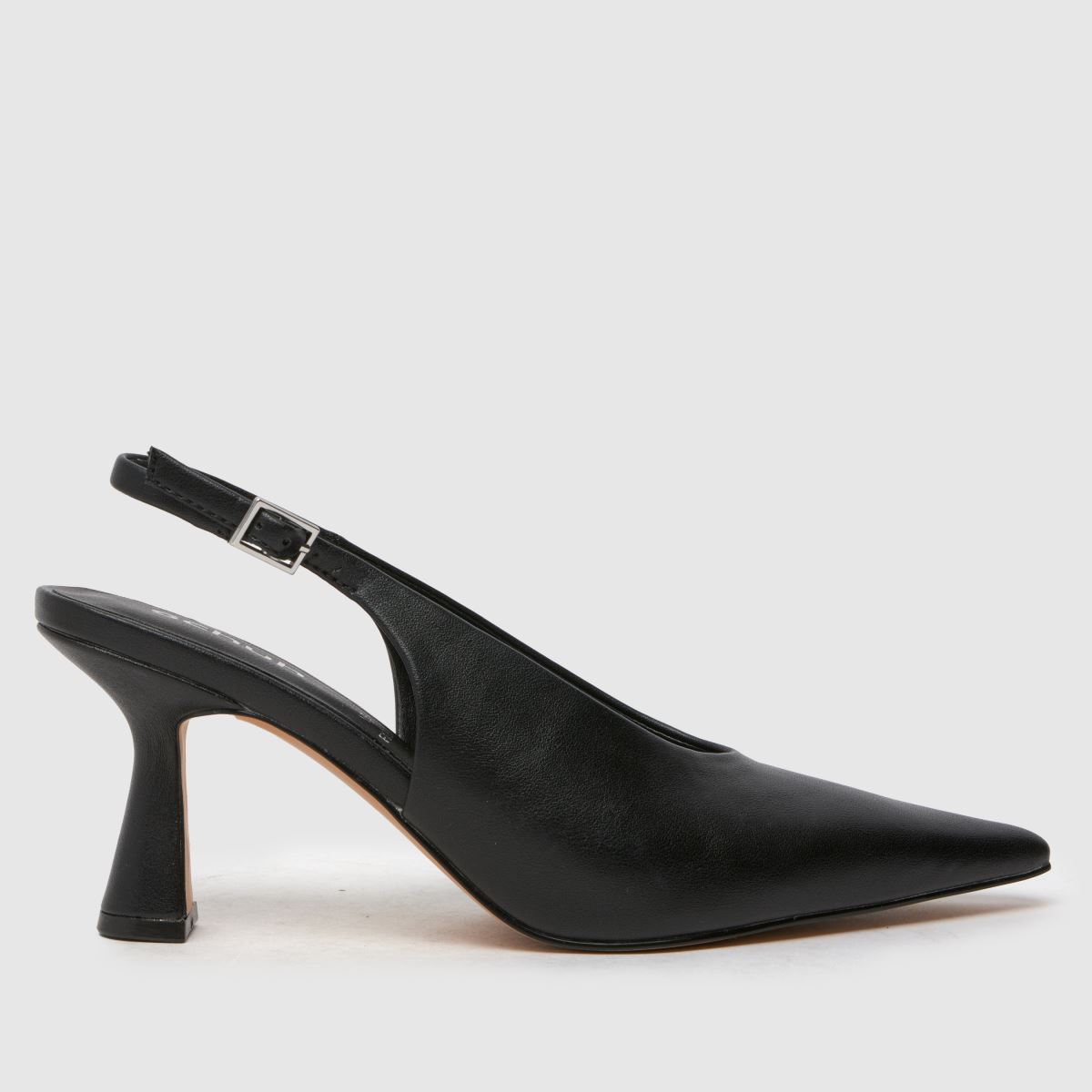 Schuh – Saber – Svarta högklackade slingback-skor