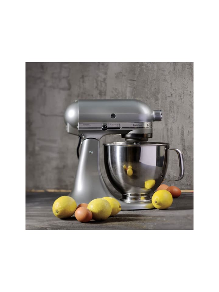 KitchenAid 5KSM125ECU Küchenmaschine 4.8 l in Grau günstig kaufen onesize