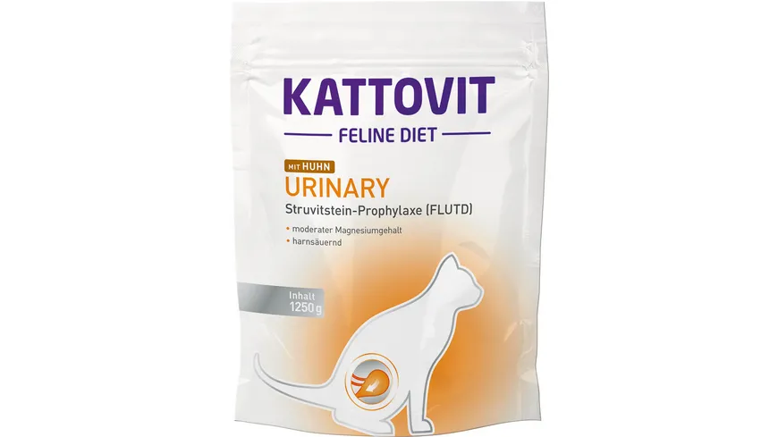 Kattovit Katzentrockenfutter Feline Urinary Huhn 1.25 kg