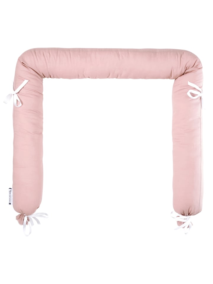 nordic coast company  Bettschlange in Rosa - (L) 180 cm günstig kaufen onesize