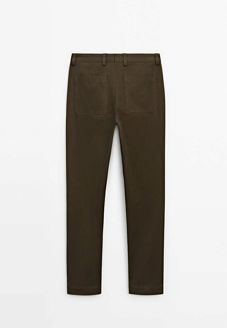 Massimo Dutti STUDIO WIDE FIT - Pantalones