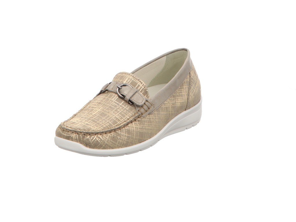 WALDLÄUFER Sportliche Slipper taupe Hinata