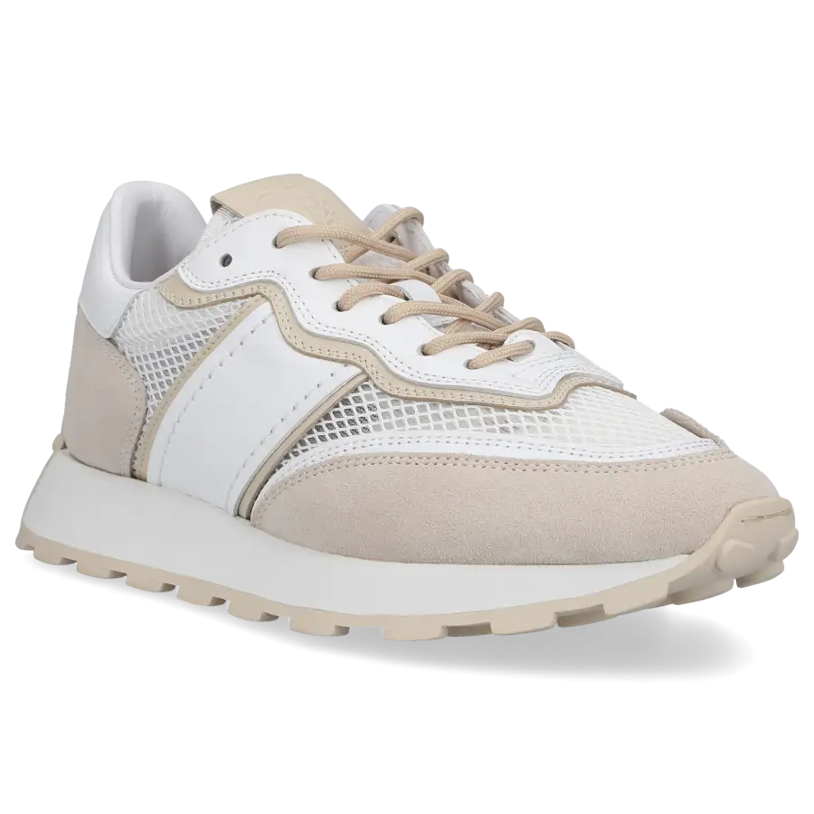 Tod's - Sneaker low K0ID40 Veloursleder Textil - weiß