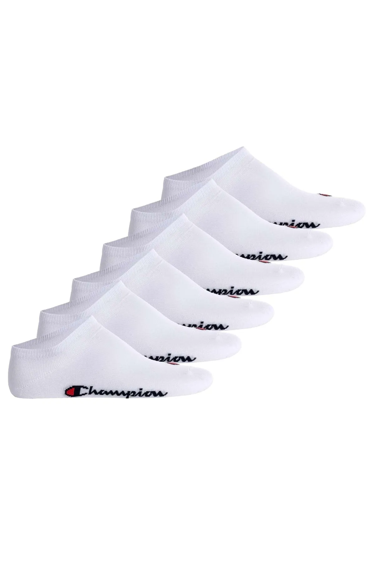 Champion  Unisex Sneaker Socken, 6er Pack - Sneaker Socken Basic, Logo