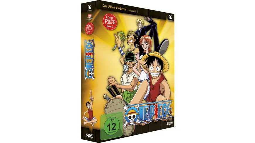 One Piece - Die TV-Serie - DVD Box 1 - NEU