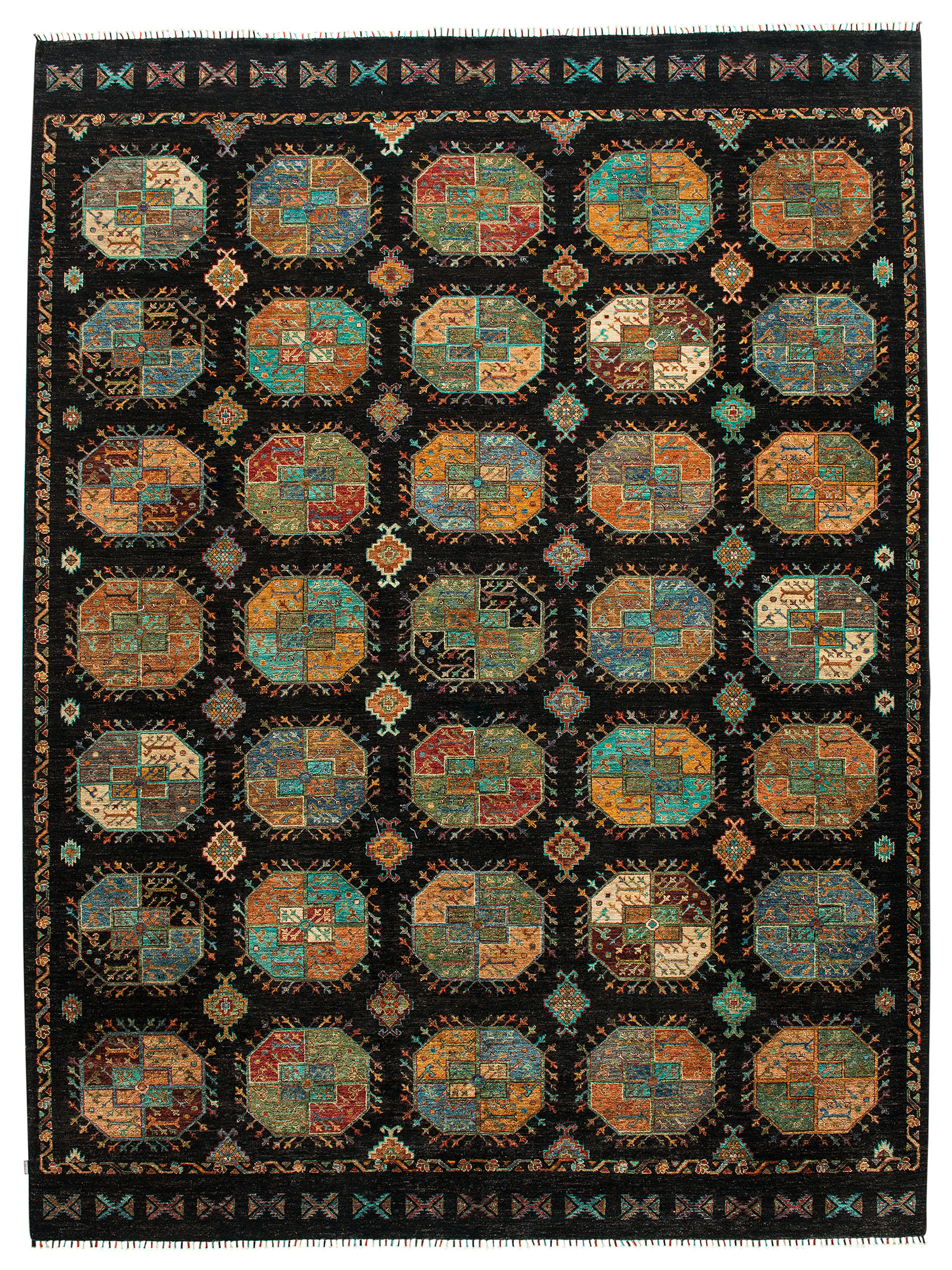 Buchara Ghazni ca. 255 x 340 cm, Unikat / Einzelstück