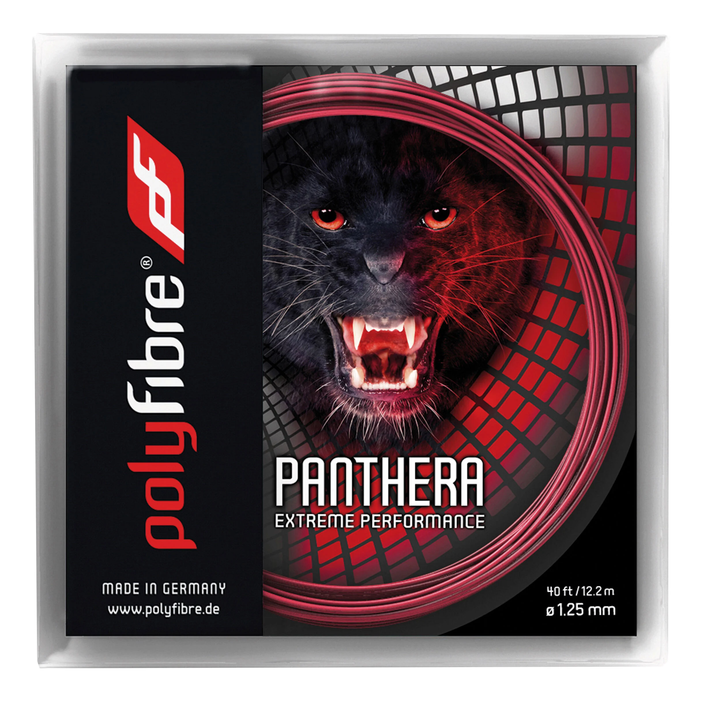 Panthera Saitenset 12m - Rot