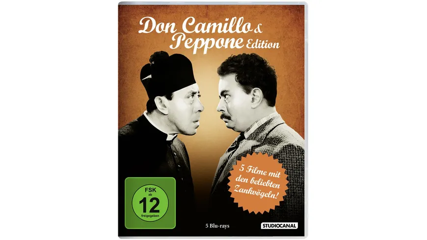 Don Camillo & Peppone Edition  [5 BRs]