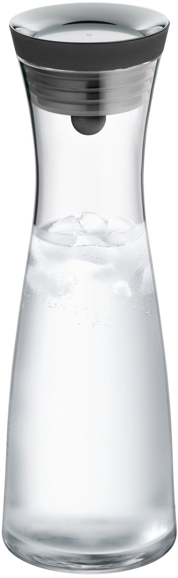 WMF Wasserkaraffe Basic, (1-tlg), mit Silikonrand, 1 Liter