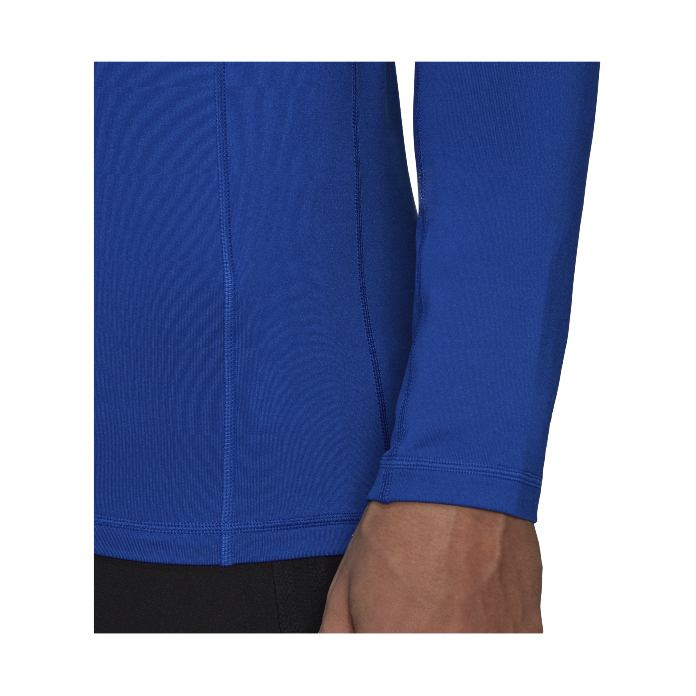 adidas TechFit Warm Longsleeve Blau