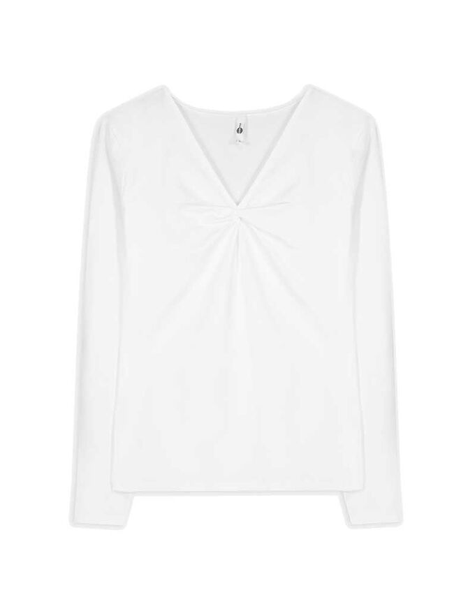 Langarmshirt - Knotendetail