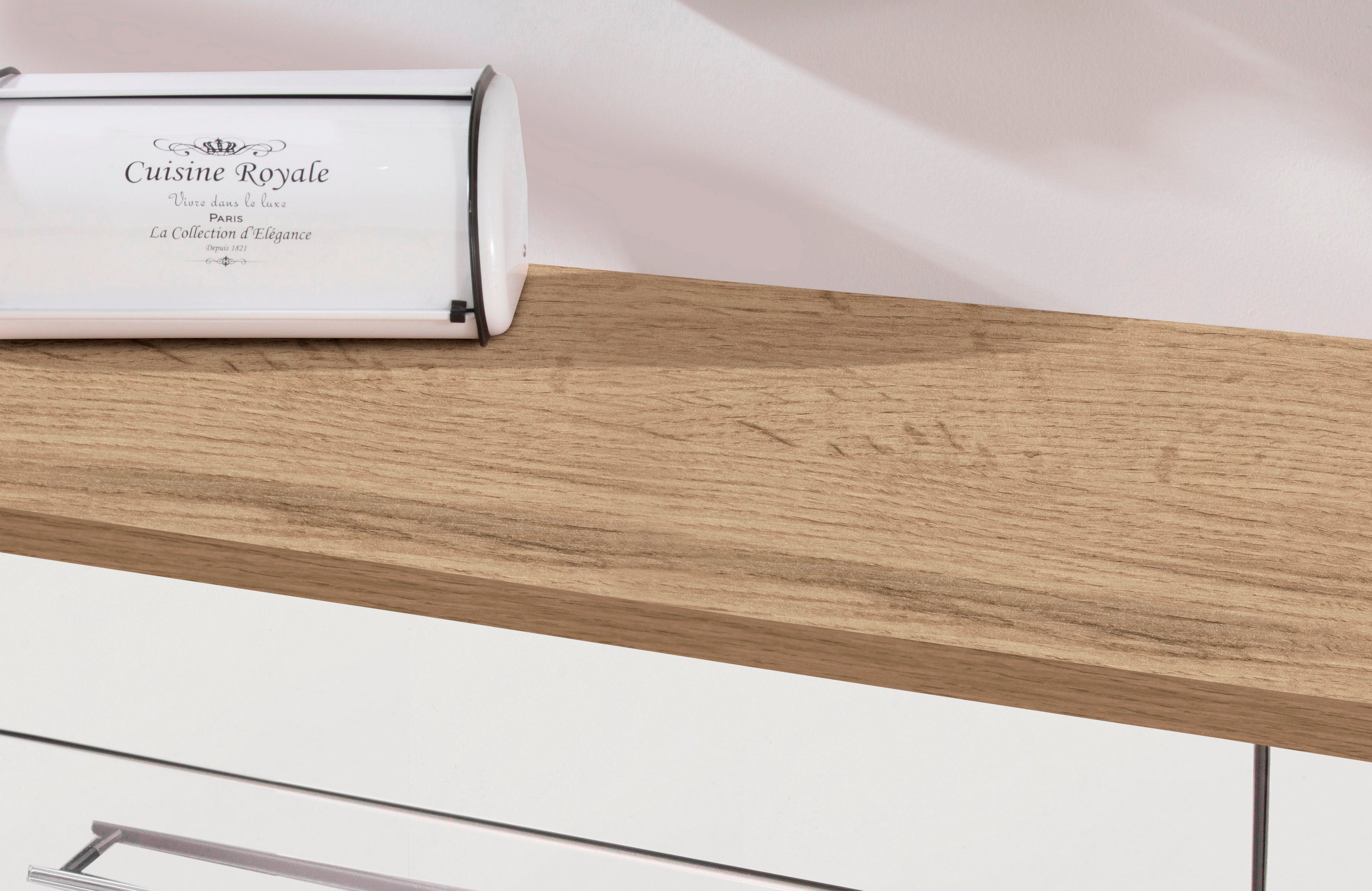 HELD MÖBEL Küchenzeile Wien, Breite 430 cm, wahlweise mit E-Geräten und Induktion