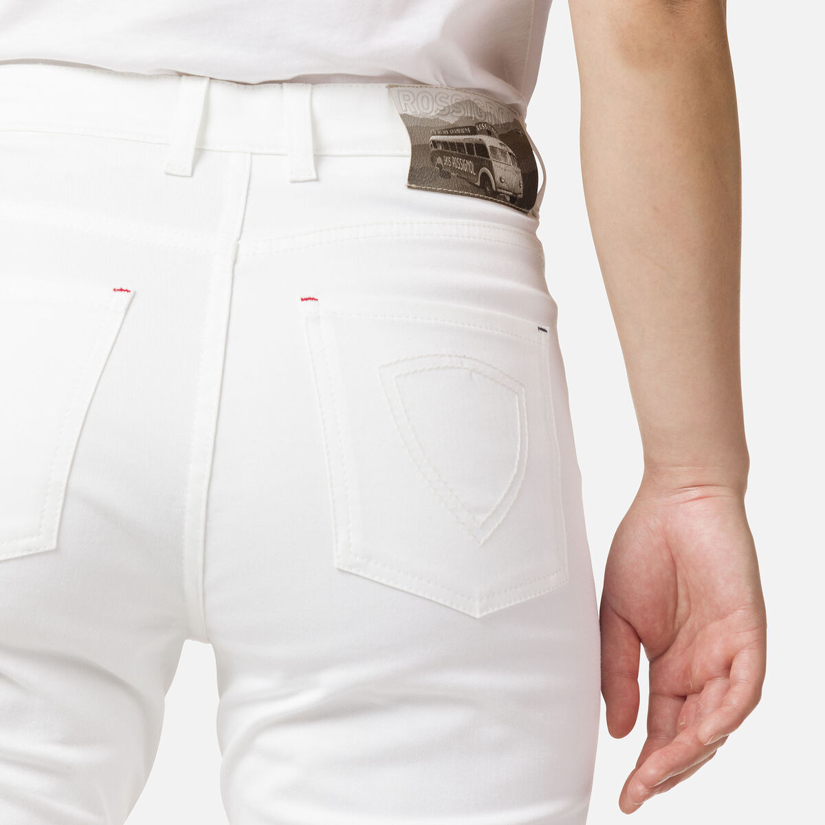 Damenhose aus Bio-Baumwolle Slim Fit