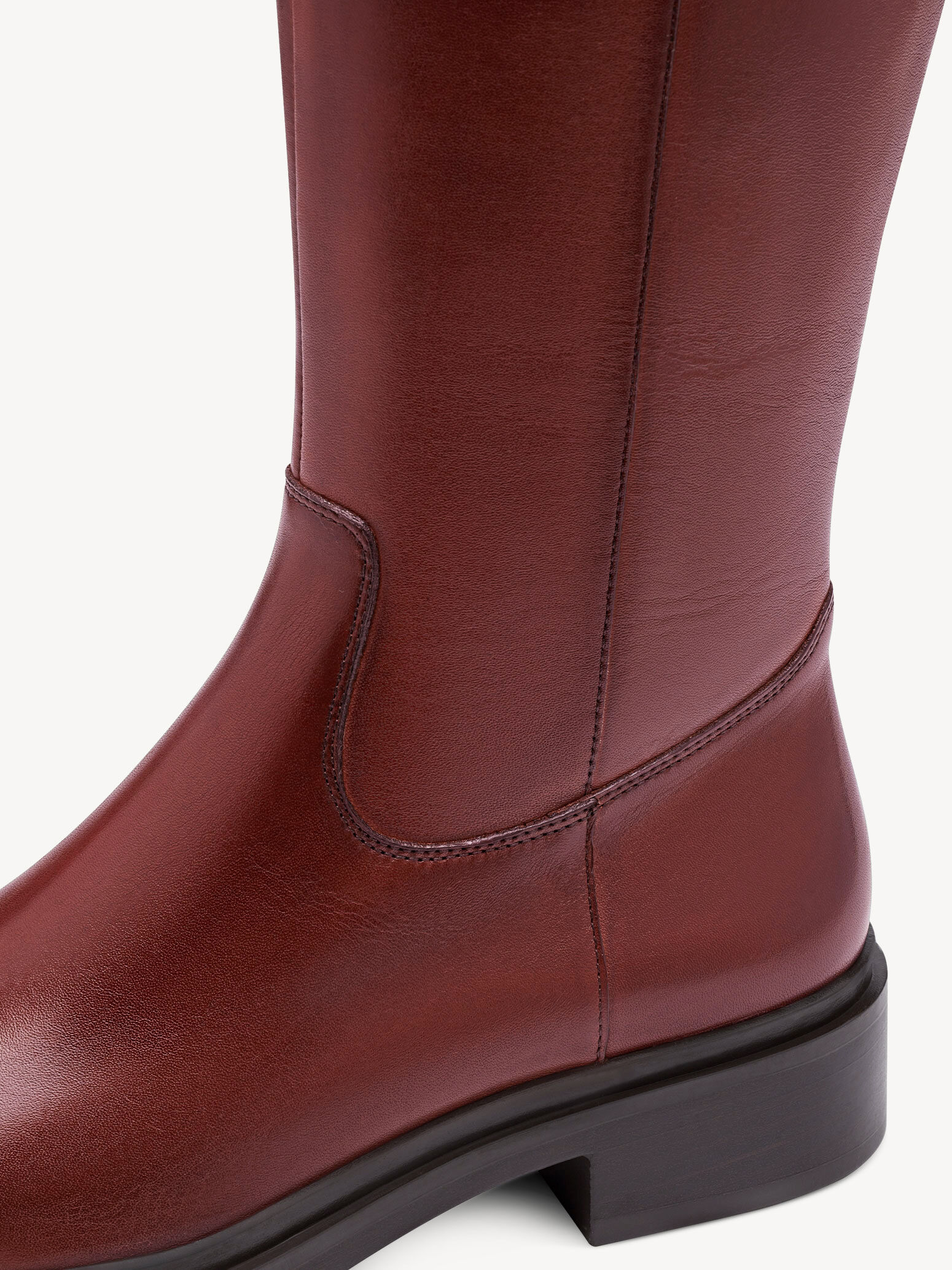 Bottes en cuir - marron