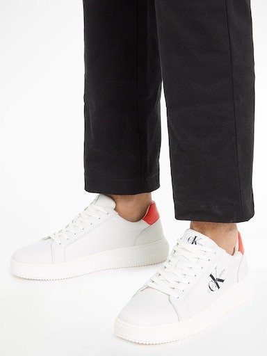 Calvin Klein Jeans CHUNKY CUPSOLE MONO LTH Sneaker mit seitlichem Logoschriftzug