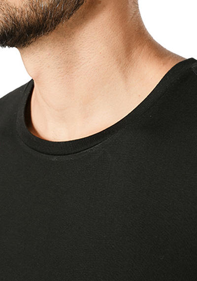 LACOSTE, T-Shirts, Slim Fit, Baumwolle, schwarz
