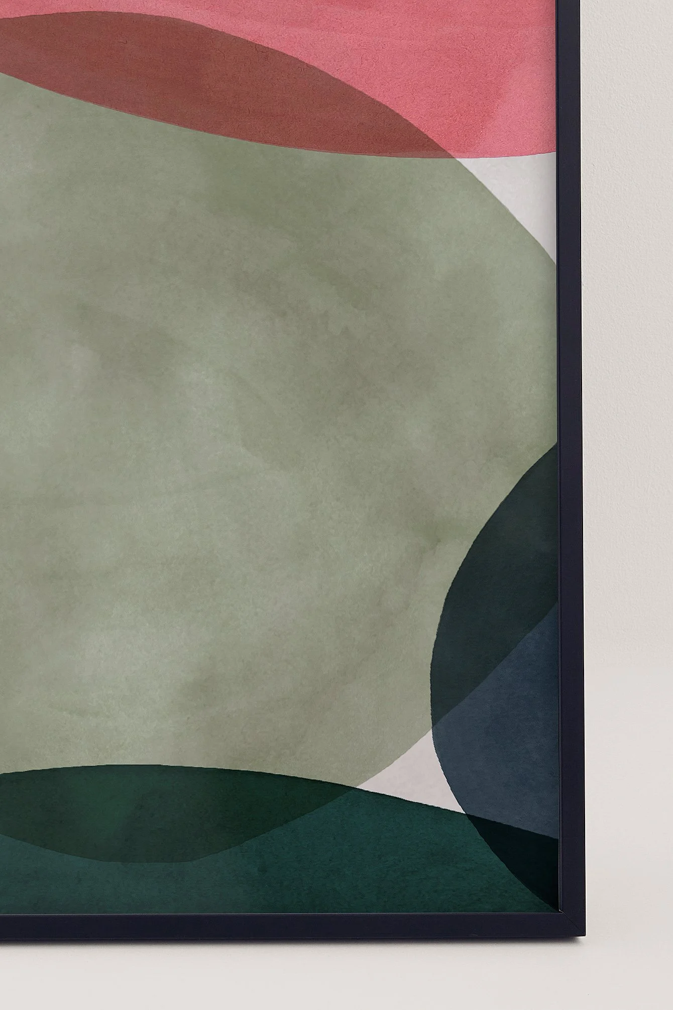 Painted Circles Poster