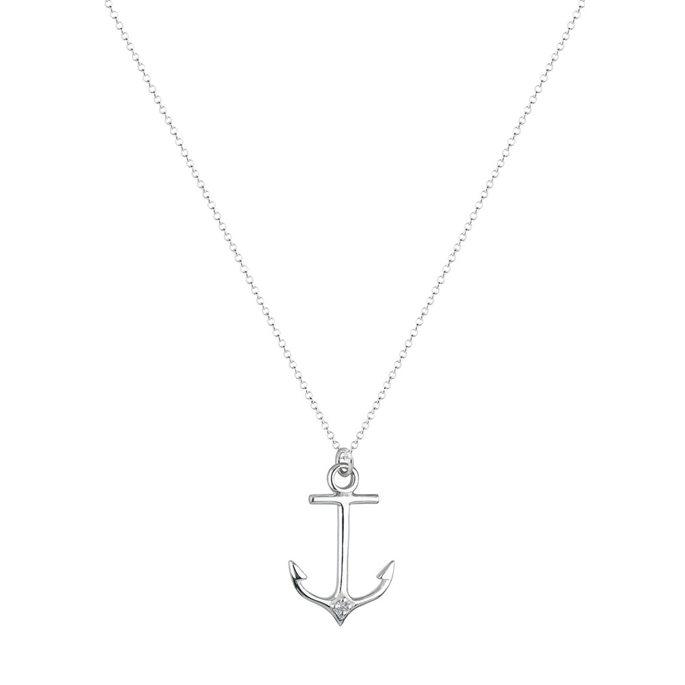 Elli Elli Collier Anker Maritim Hanseatisch 925 Sterling Silber collier
