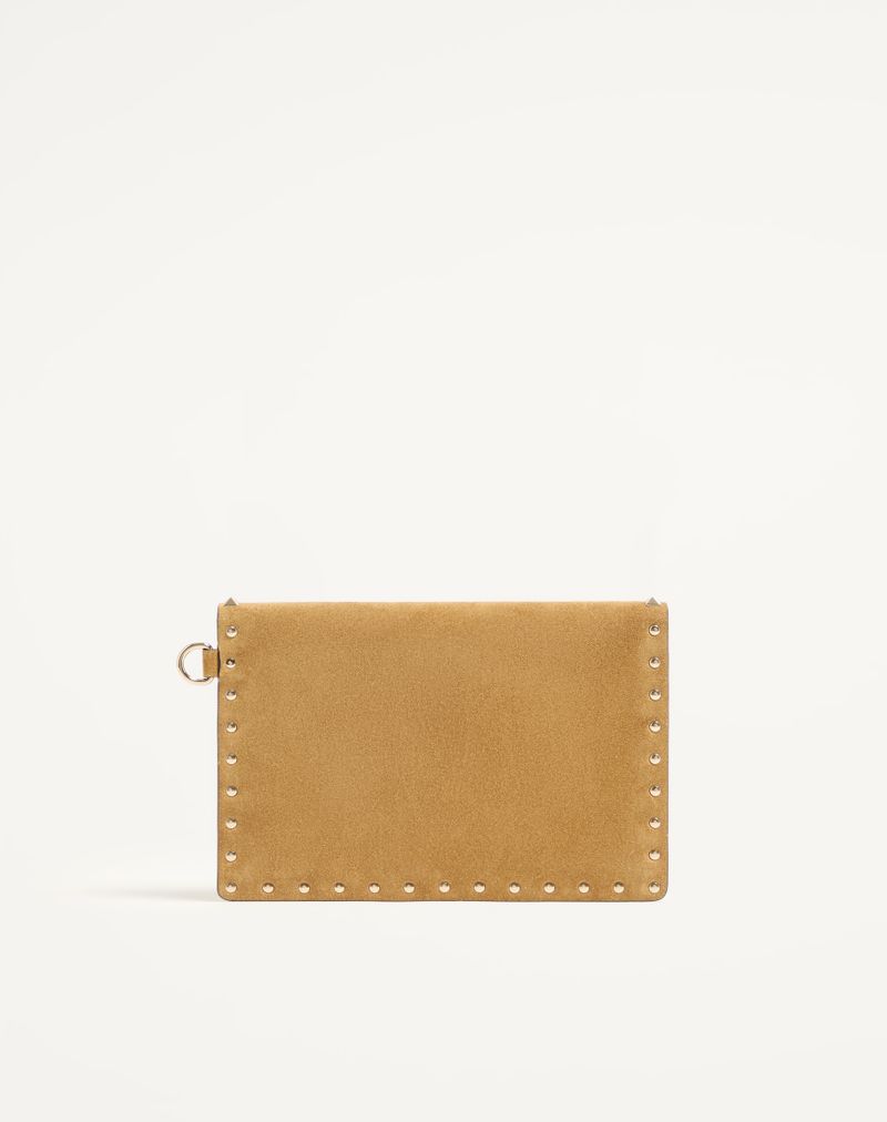 Rockstud Suède Clutch