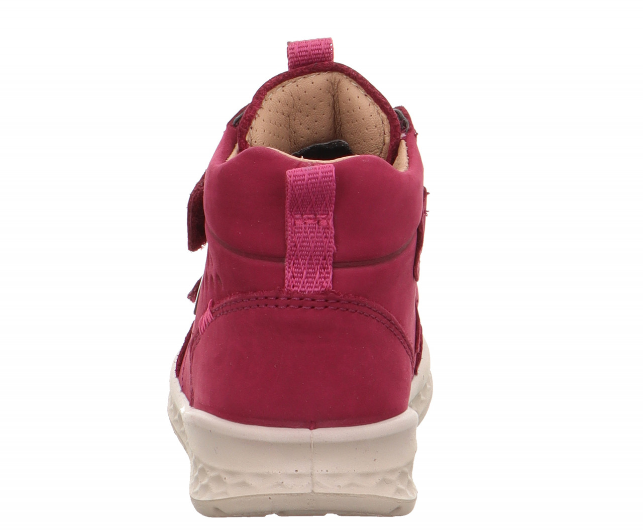 BREEZE - Rot/Rosa Sneaker high mit Klettverschluss