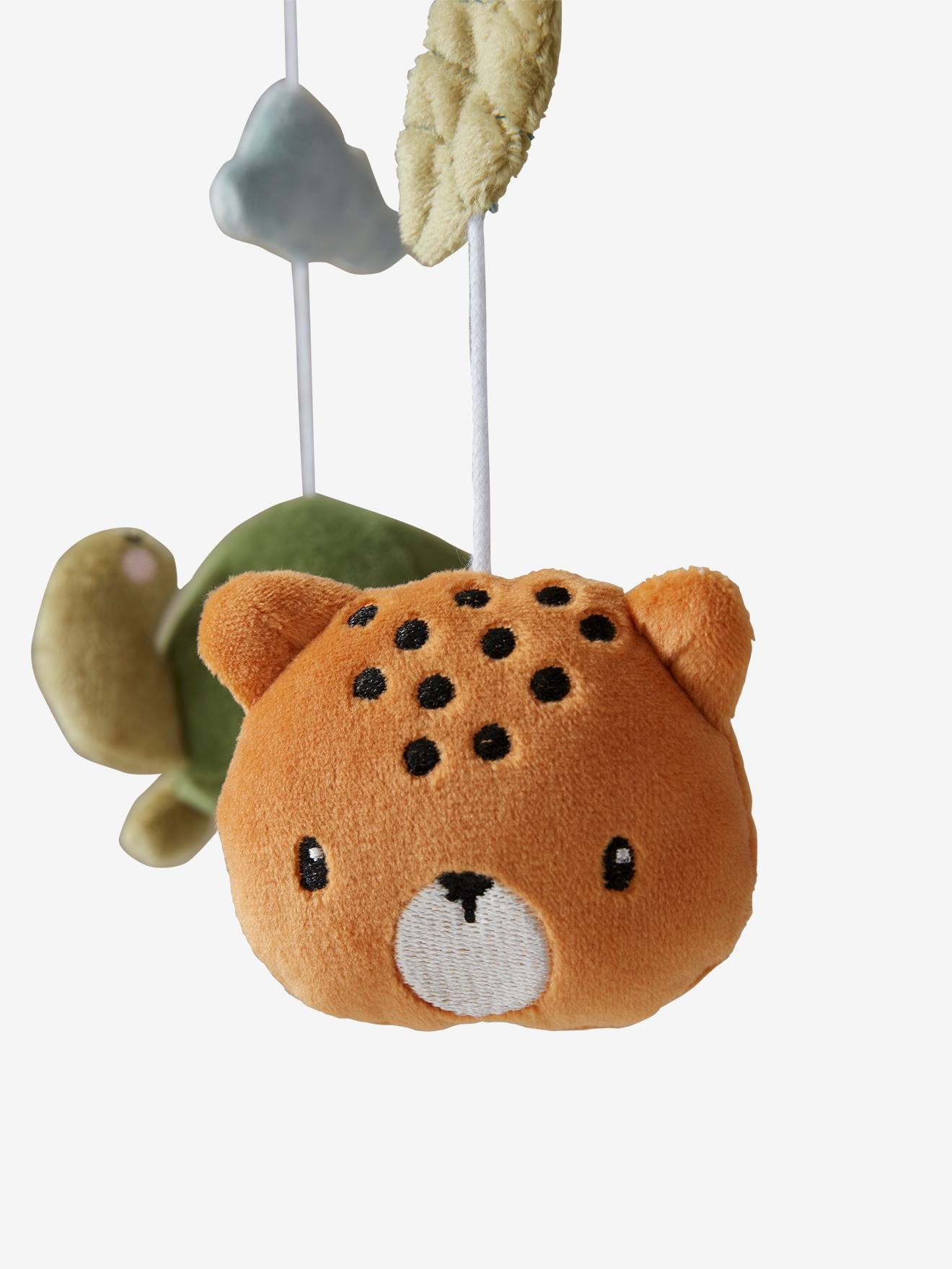 Vertbaudet Baby Musikmobile MINI ZOO - beige/mehrfarbig