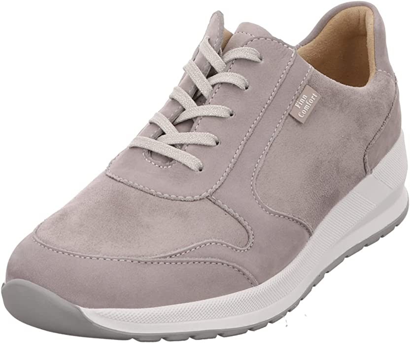 FINN COMFORT Komfort Schnürer grau MORI Cloud Stretch