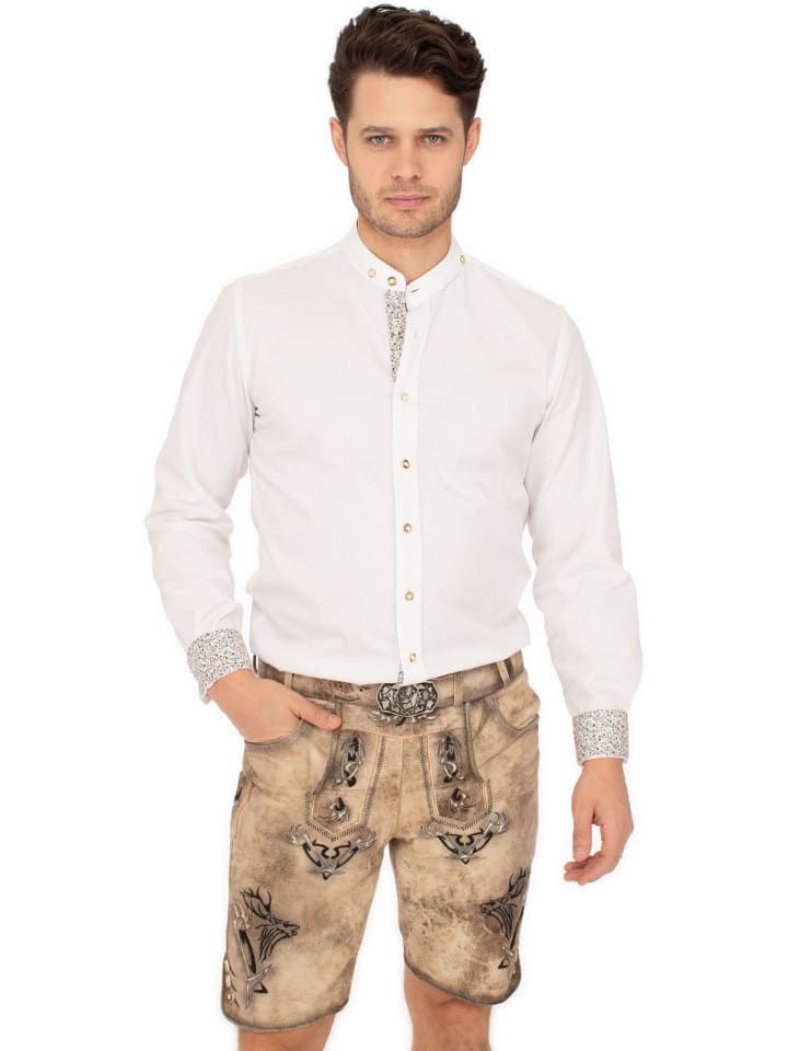 MADDOX Lederhose FELIXSEE in hellbraun günstig kaufen